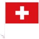 Switzerland Car Window Flag
