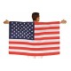 American Fan Cape Body Flag