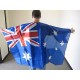 Austrilia Fan Cape Body Flag