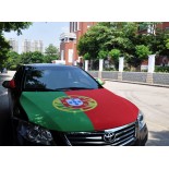 Portugal Car Engine Hood Flag