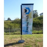 Top Quality Flying Outdoor Rectangle Flag