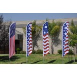 Top Quality Cheap Outdoor Country Feather Banner