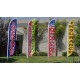 Hot Sale Flying Outdoor Full Color Printing Feather Banner