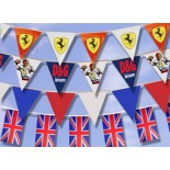 Polyester Printed Custom Party Bunting Flag