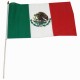 Fabric Mexico Country Handheld Flag