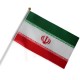 Fabric Iran National Handheld Waving Flag