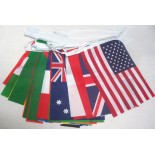 Cheap Wholesale National Day Use Bunting Flag
