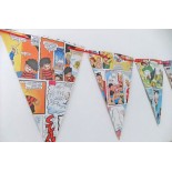 Low Cost Custom Paper Party String Flag